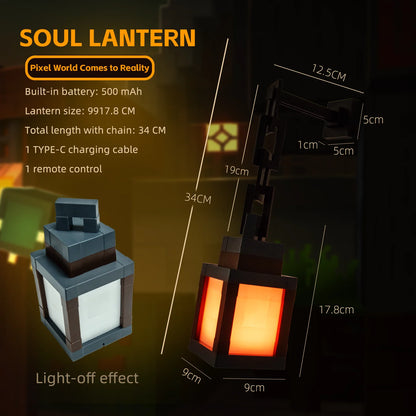 The Original Minecraft Wall Lamp