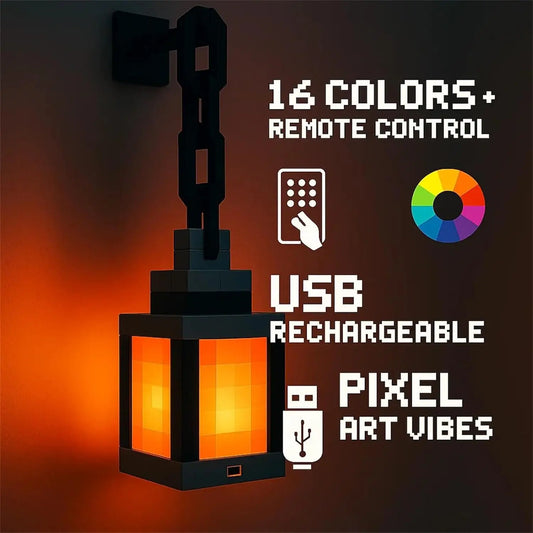 The Original Minecraft Wall Lamp