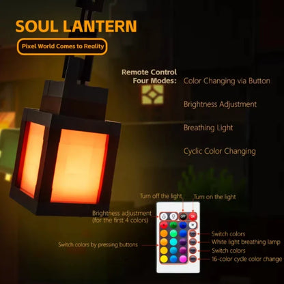 The Original Minecraft Wall Lamp